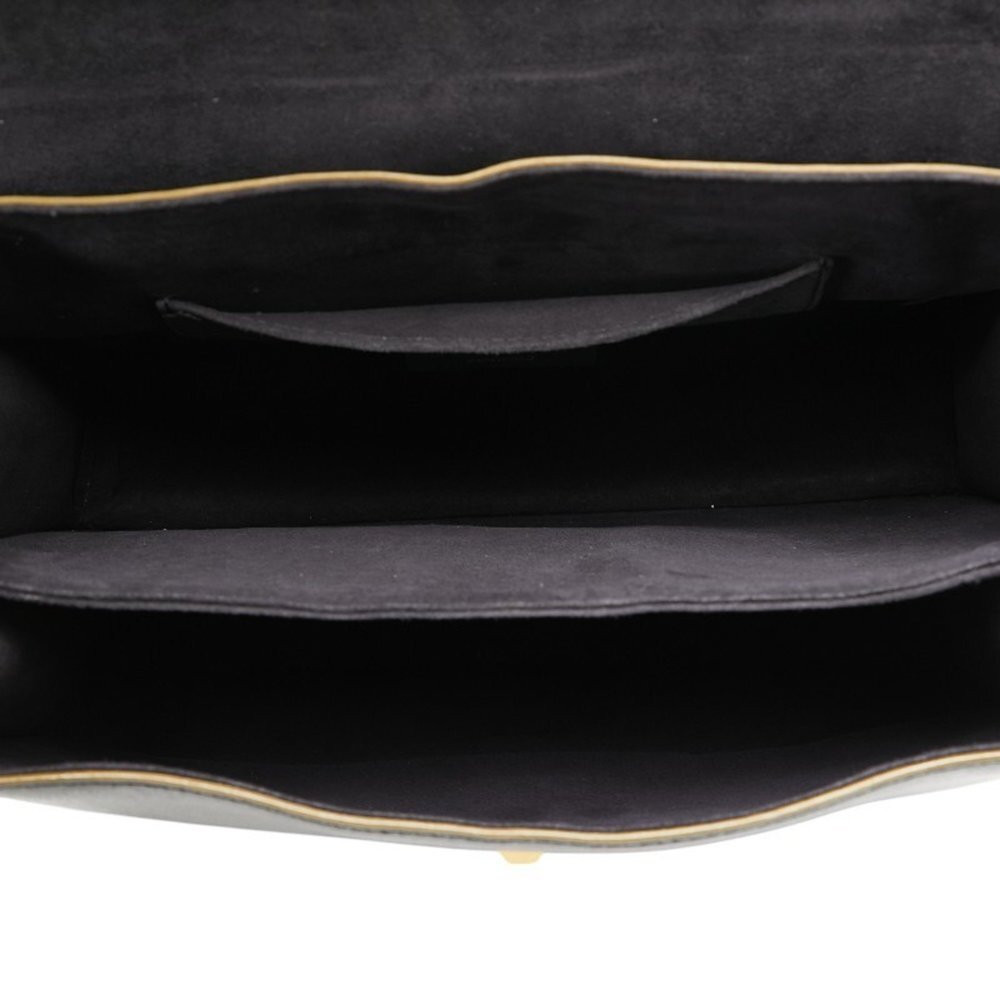 FENDI Black Leather Shoulder Bag - Picture 4 of 7
